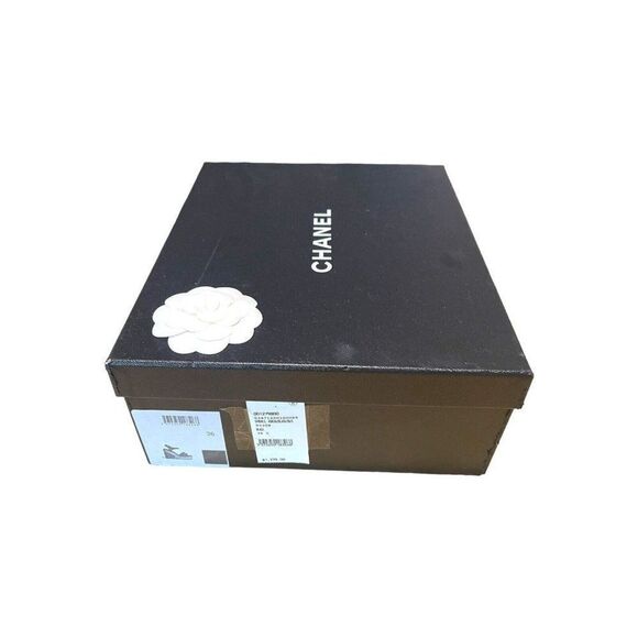 Chanel Empty Shoe Box Storage Gift Set Camellia Tissue Paper Card 12x10x4.5 - Picture 4 of 11